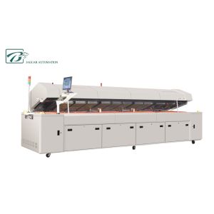 PCB Assembly Smt Reflow Oven / Furnace , Gray Reflow Soldering System