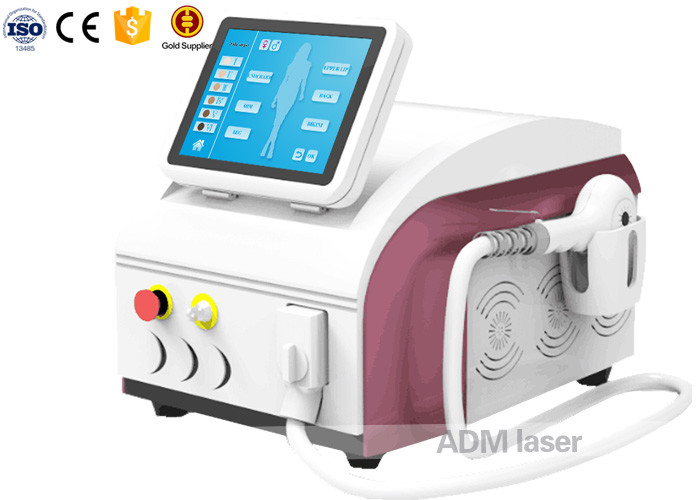 Multi Function IPL RF ND YAG Laser With Strong Power Q Switch Laser Head