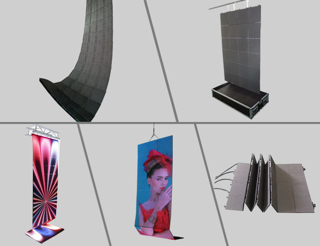 Full Color Digital Advertising Billboards , P20 Scrolling Led Display With 500cd/M² Brightness