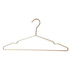 Strong And Durable Slack Polished Economical Chrome Wire Hangers