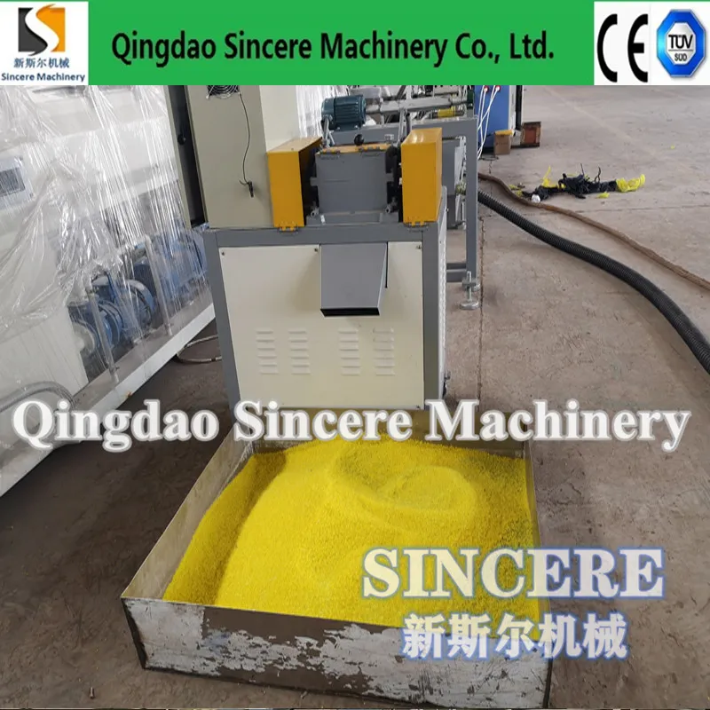 Plastic Granulation Line with Parallel Twin Screws Extruder 1000-1500kgh