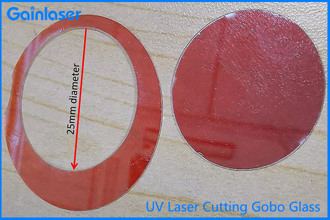 Gobo Logo 0.01mm Portable Laser Marking Machine For Full Color Photo