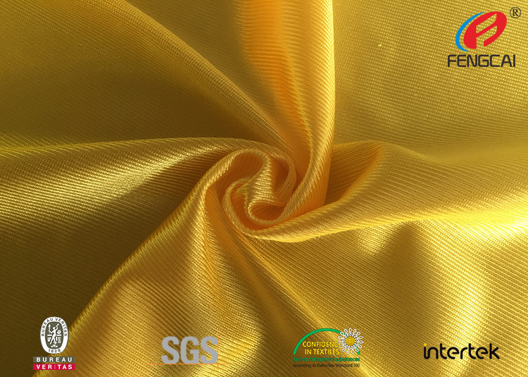 Garment Polyester Dazzle Fabric , Lightweight Polyester Fabric For Sportswear