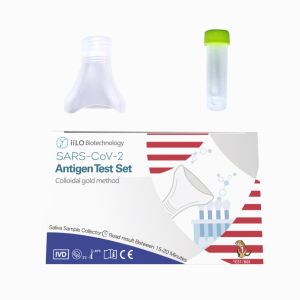 Class III Fast reaction rapid SARS-CoV-2 Antigen Self Test Set Saliva Sample Collector Malaysia 1 test/box