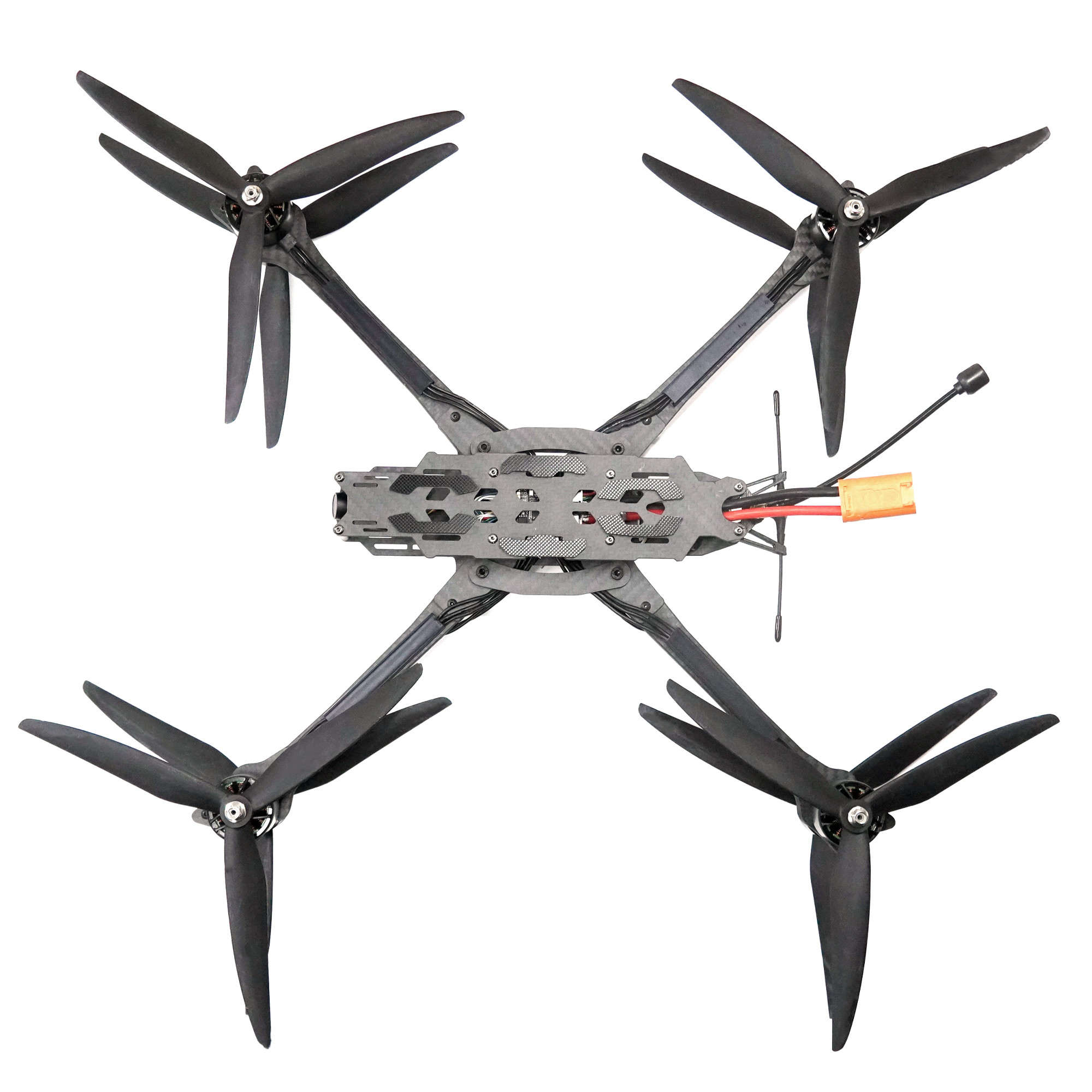 10 Inch High Lift Hexacopter FPV Drones 45 Minutes Airborne Time Guaranteed