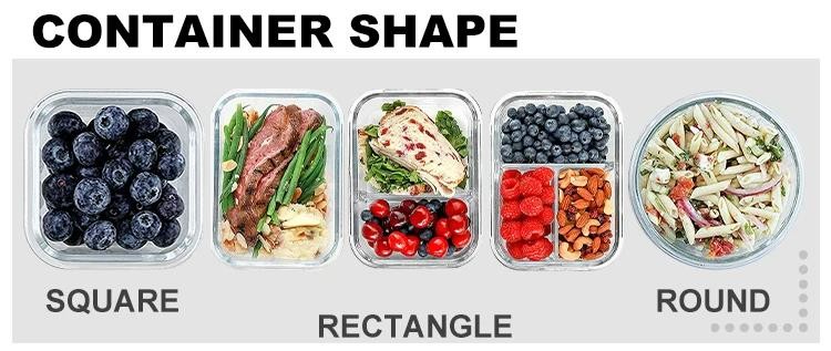 Glass Fruit Bowls Lunch Box For Food Storage Best Kitchen Set Containers