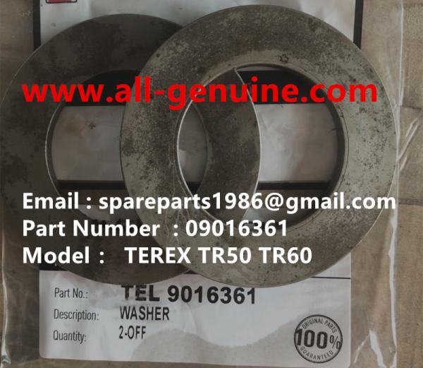 09016361 WASHER TEREX NHL DUMP TRUCK TA40 TR50 TR60 TR70 TR100 MT4400 MT3600