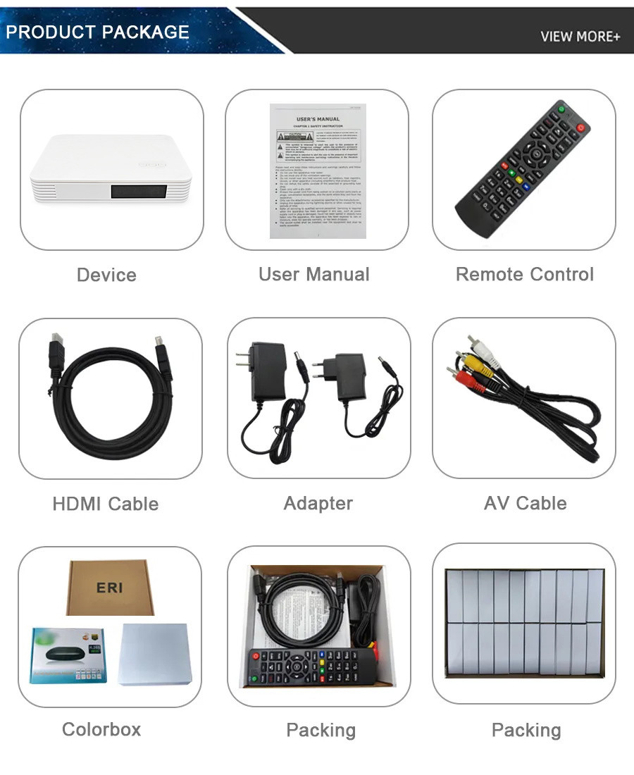 128MB DVBC Set Top Box Fully Boot Up Logo Auto Search Dvb C Linux Receiver