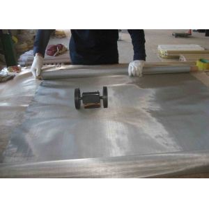 Square Hole 80 To 635 Mesh SS Woven Wire Mesh , Fine Woven Wire Mesh
