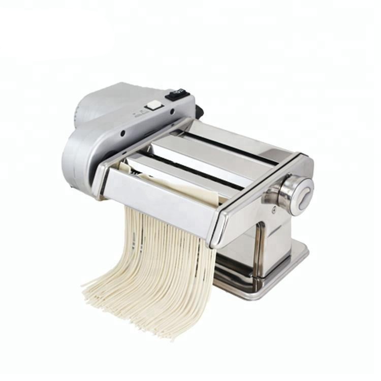 Household Mini 90W Fresh Pasta Maker Machine Stainless Steel Electric Home