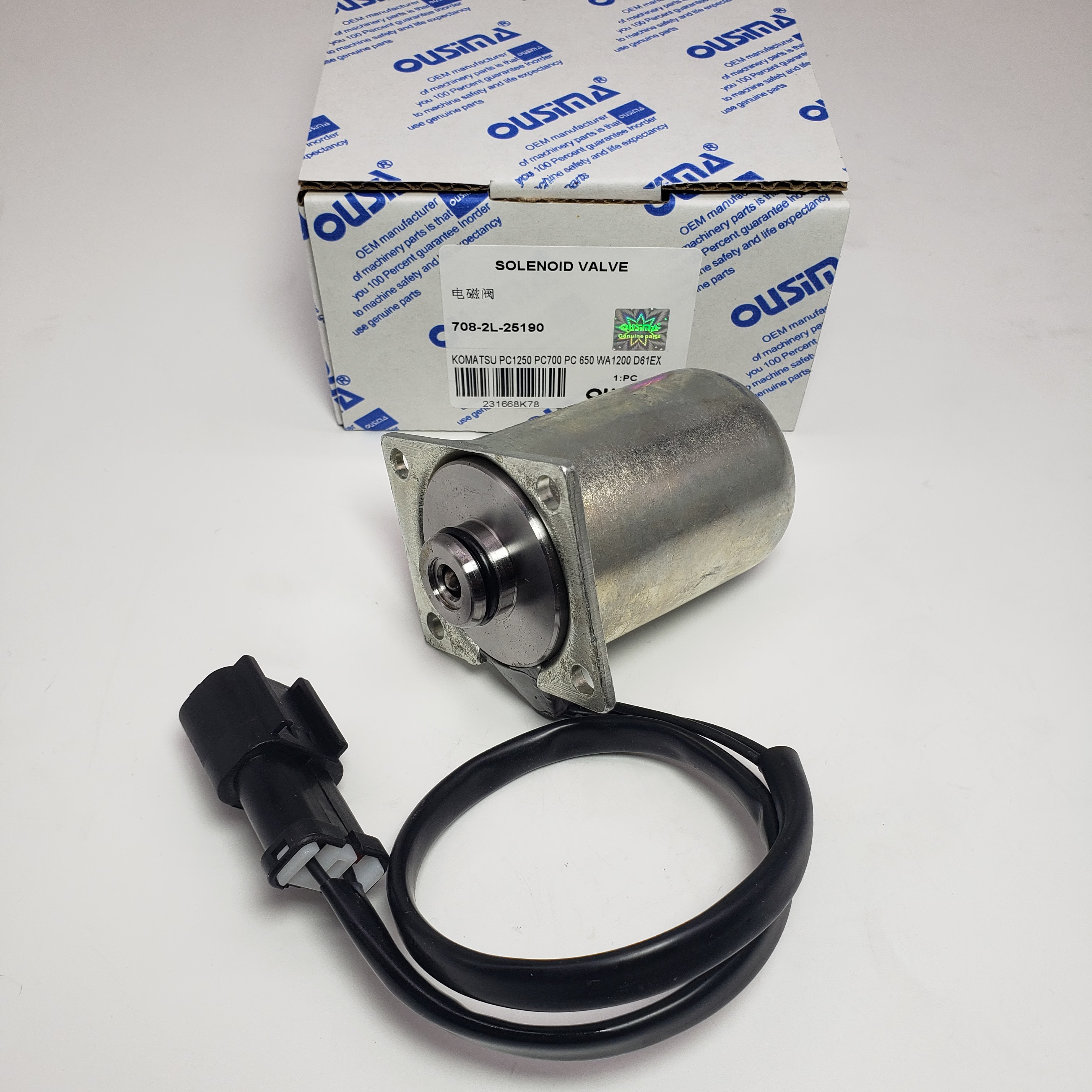 Solenoid Valve 708-2L-25190 For KOMATSU PC1250 PC1800 WA1200 D61PX