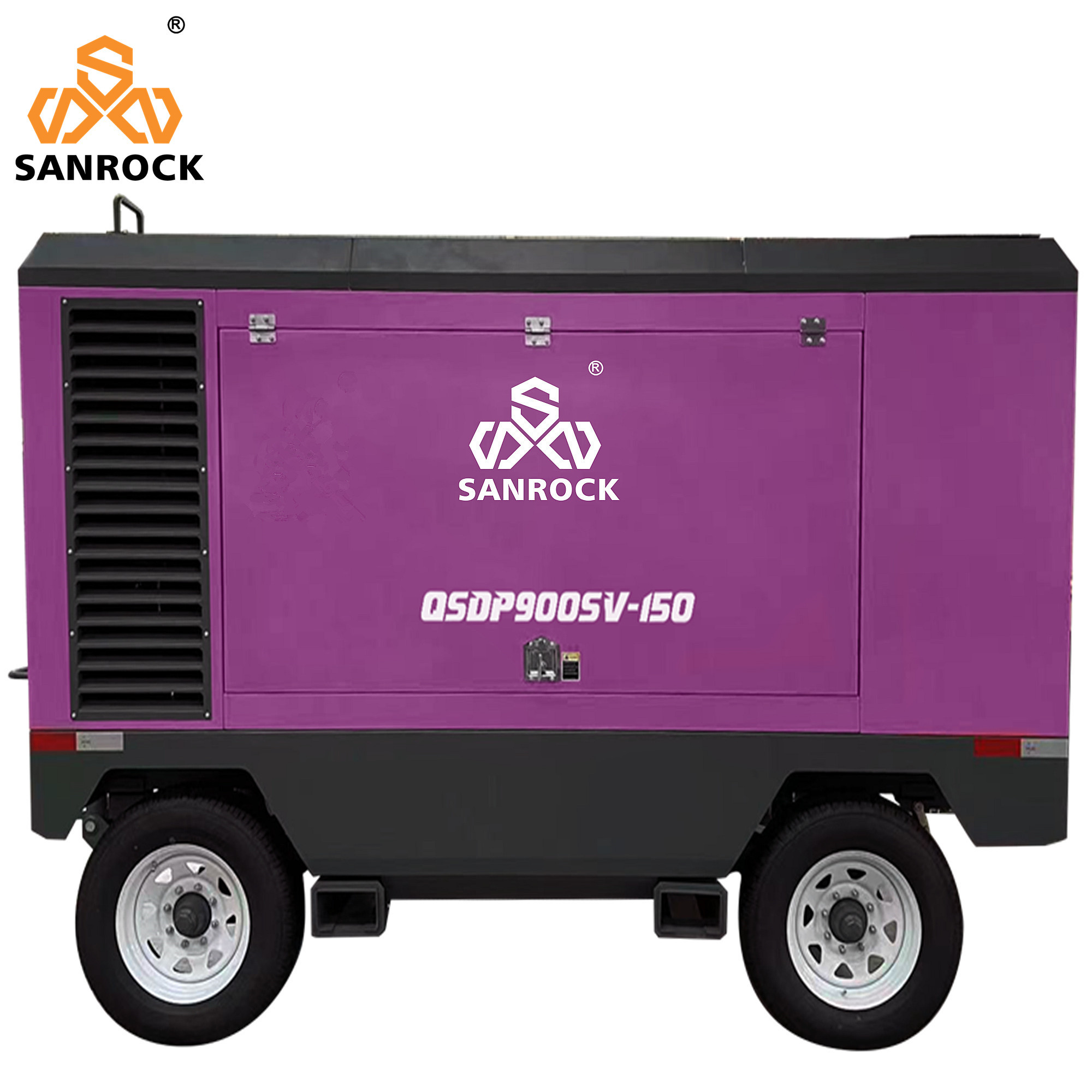 240kw Diesel Air Compressor Machine Rotary Screw Air Compressor