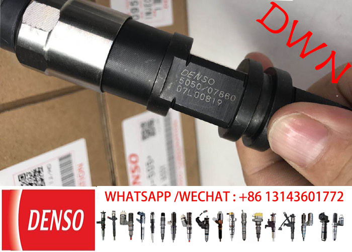GENUINE original DENSO Fuel Injector 095000-5050 With Nozzle DLLA133P814 For JOHN DEERE6081 RE507860