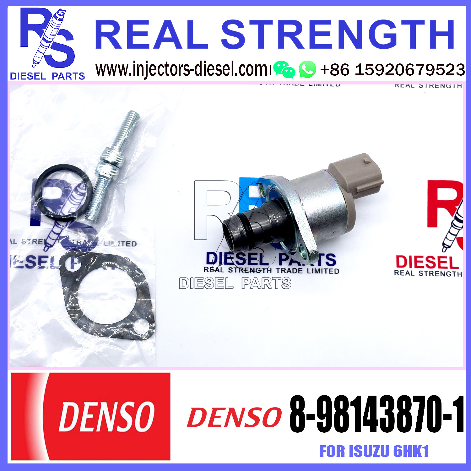 DENSO Suction Control Valve 8-98143870-1 For ISUZU 6HK1