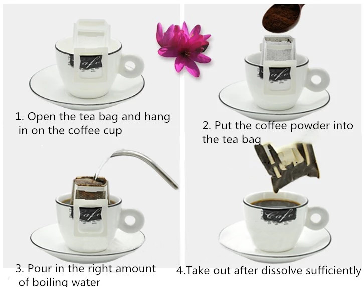 Nonwoven Drip Coffee Filter Bags