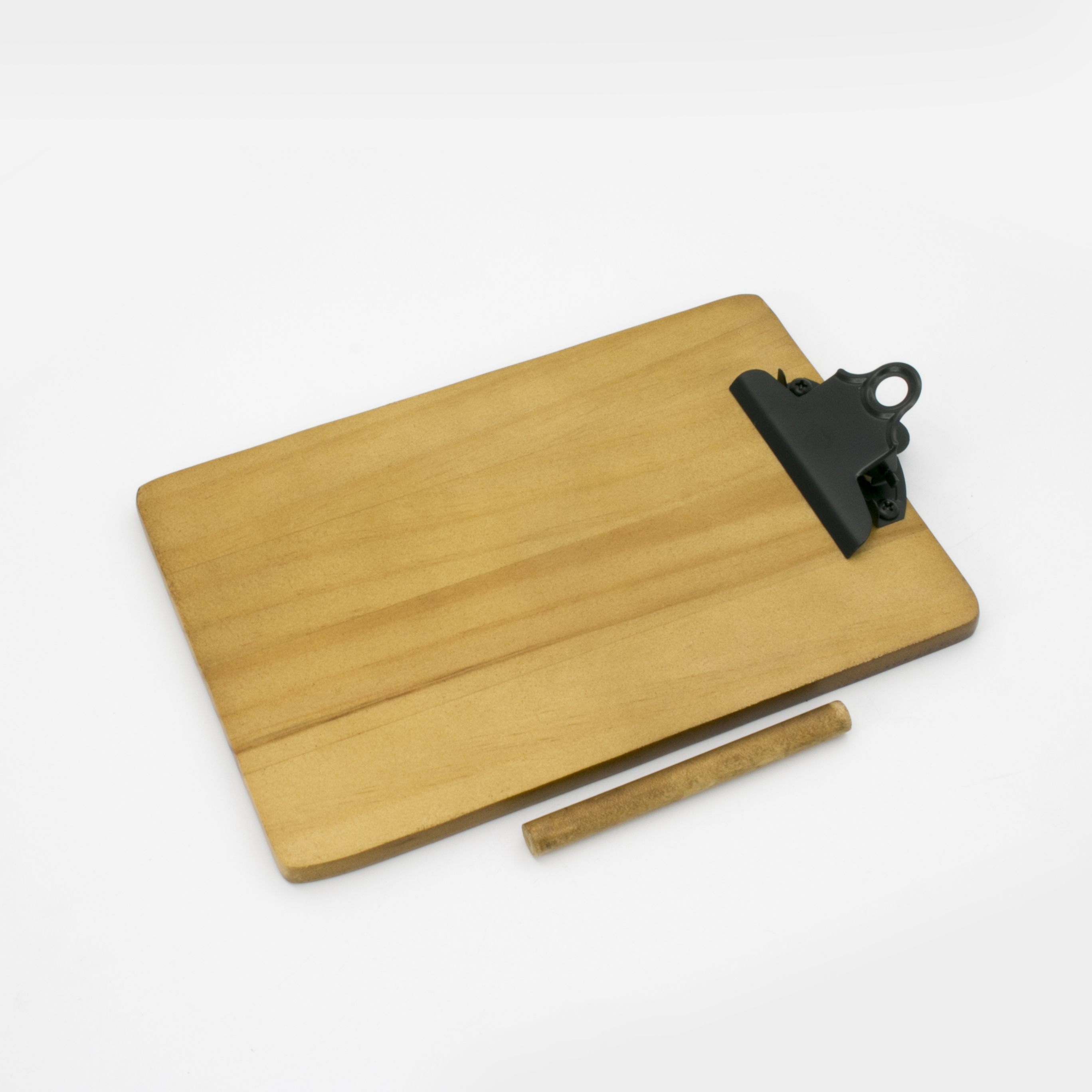 Wooden Clipboard Low Profile Hardboard Wooden Clipboard Writing Board Drawing Board Wooden Folder