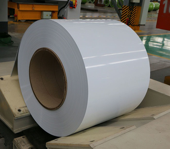 Pre Painted Galvalume Steel RAL9003 Single White Corrugated Roof Panel Tiles Colour Sheet Coil Pre-Painted Aluzinc Steel