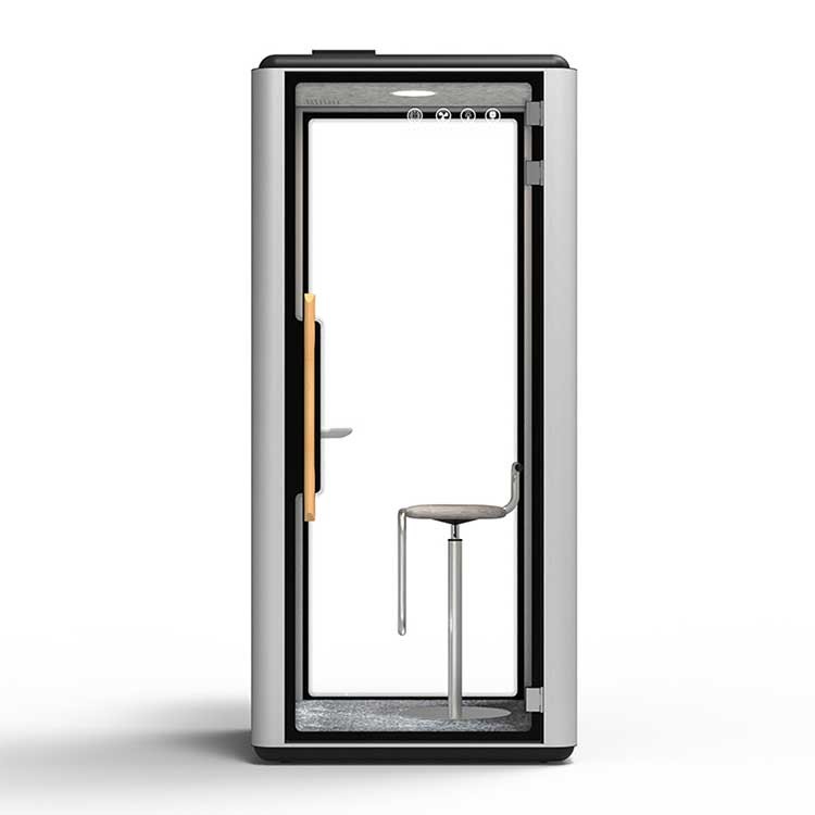 2300Hmm Soundproof Office Pod Metal Easy Install Office Privacy Booth
