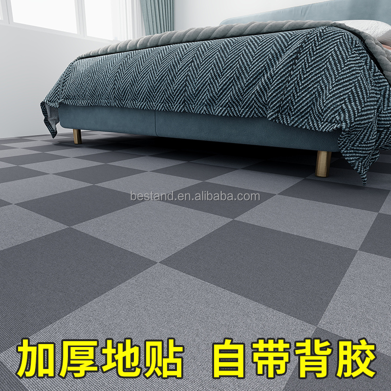 Modern Design Style Crystal TPH Fire Resistance Self Adhesive Wallpaper Sticker for Wall and Floor in Plain Color