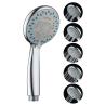 Buy cheap ABS TPR Shower Spray Head , 0.3MPA Chrome Plated Hanging Shower Head from wholesalers
