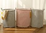 Puting portable Laundry basket storage bag box bathroom hamper bin customized