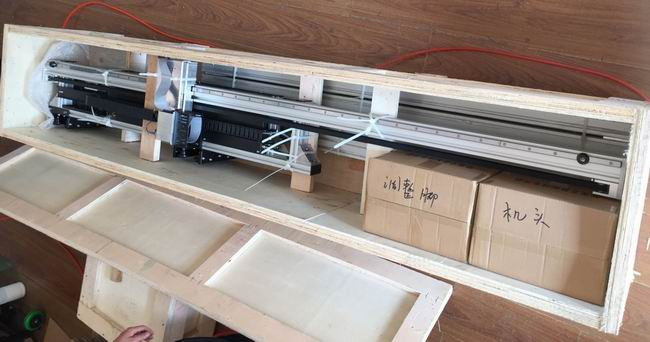 packing photo for vertical wall inkjet printer