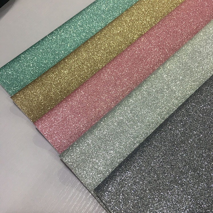 Firm Stability Flexbile Grey Glitter Wallpaper Fancy Embroidered Woven Back
