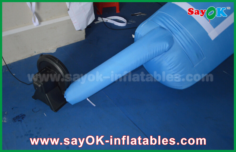 Inflatable Rainbow Arch Customized Blue Inflatable Arch Velcro Print Event Inflatable Finish Line