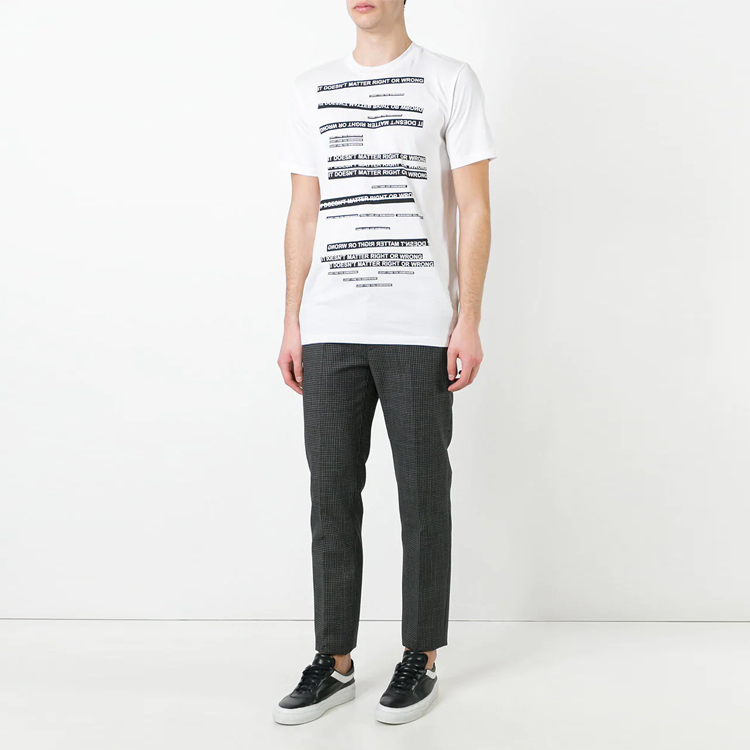 100% Cotton Material O Neck T Shirt , Mens Summer T Shirts With Heat Transfer Printing