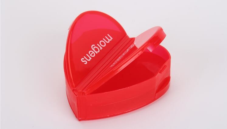 Portable Creative style foldable travel plastic cup with pill case, Random color creative travel cup with pill case for