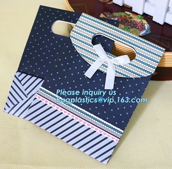 Luxury paper bags with handles Different Sizes,250gsm art paper shopping carrier bag custom printing with handle rope