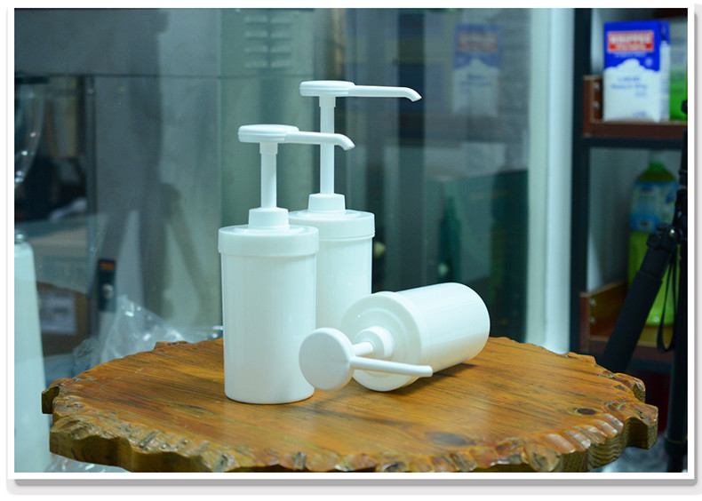 Round Head Plastic Syrup Pump 10ml Honey Dispenser Pump