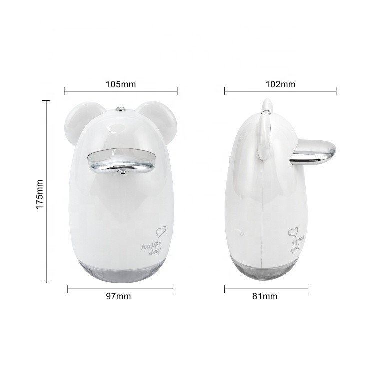 6.76oz Refillable Hand Sanitizer Dispenser USB 200ML Cute Hand Wash