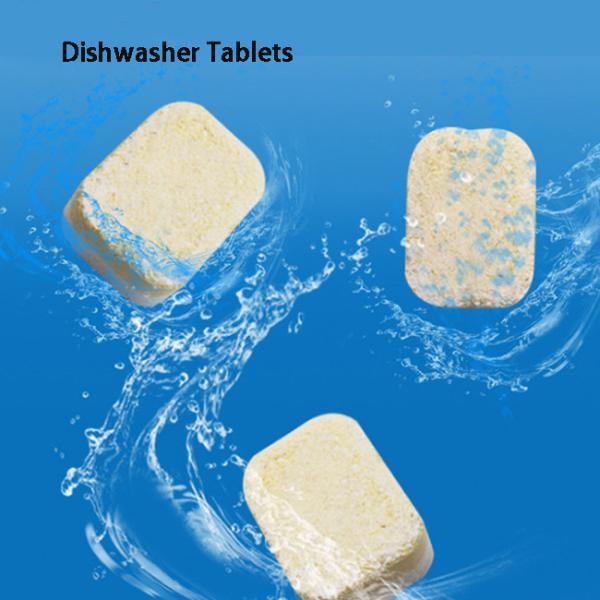 Tableware Chemical Free Dishwasher Tablets Degreasing Effervescent Tablets