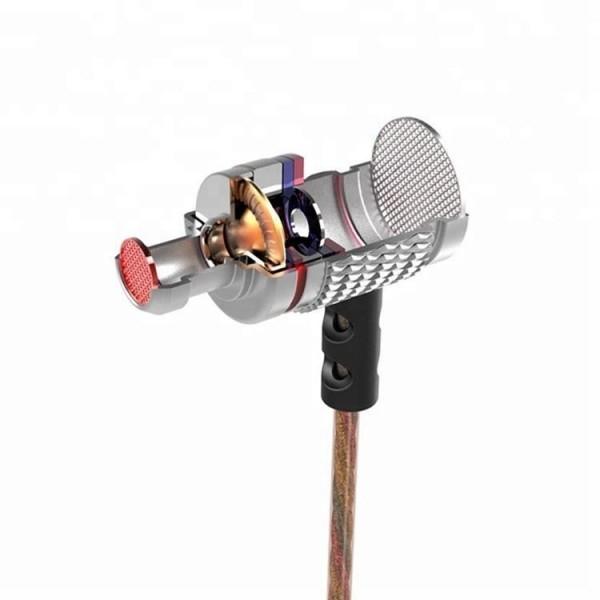 Hybrid Balance Armature Dynamic Super Bass HIFI In Ear Earphone Metal Auriculare