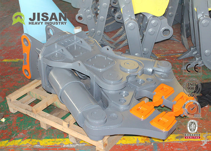 Replaceable Blade Hydraulic Demolition Shear For 30ton Excavator