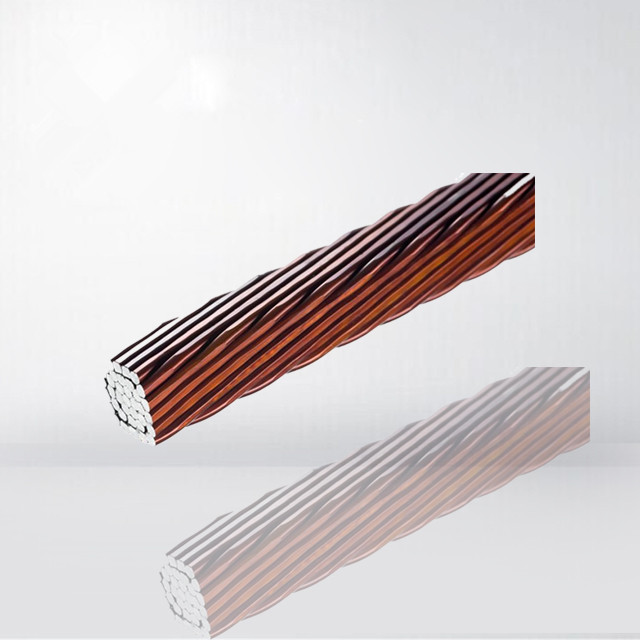 0.03 - 0.8mm 4000 Strands Super Litz Copper Wire Enameled Copper Wire For Transformer