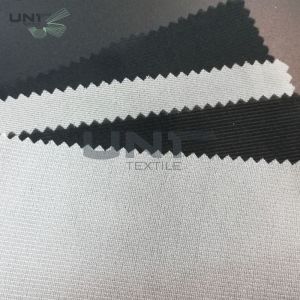  Polyester Stretched Fusing Interlining Elastic Waistband Interlining Manufactures