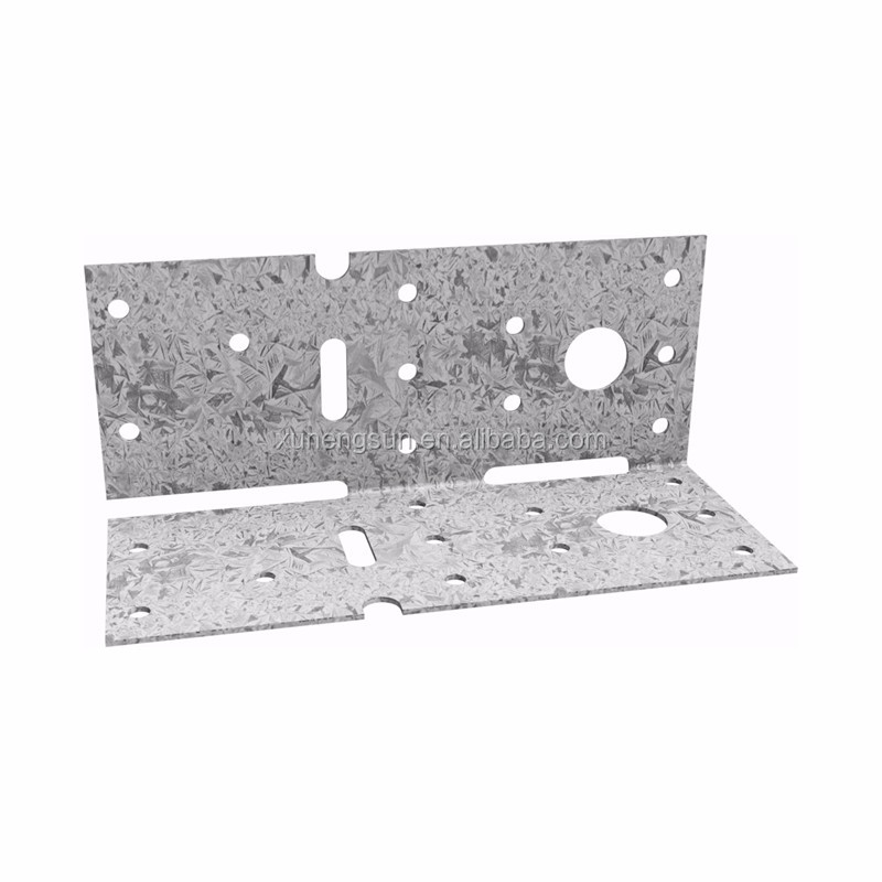 DX51D-Z275 Wooden Brackets for Hot-dipped Galvanized Flat Triangle Steel Corner Brace