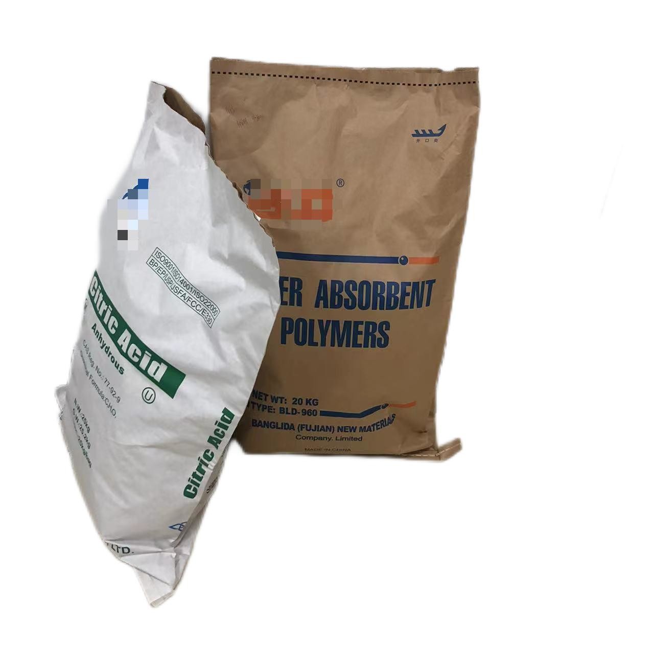 Building Materials Packaging Sewn Open Mouth Multiwall Paper Bags with Custom Order