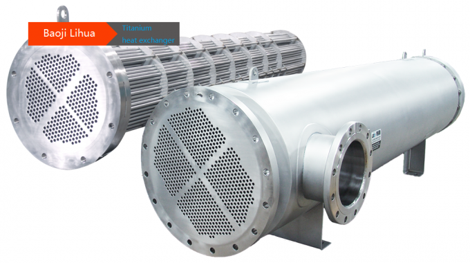 Gr7 Titanium Equipment Shell And Tube Heat Exchanger 400MPa 3