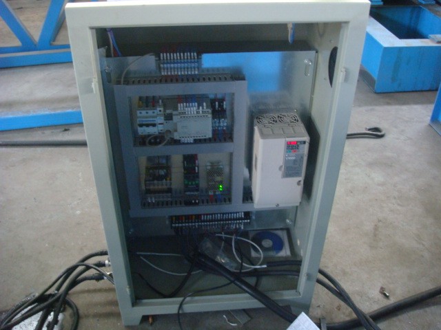 High Speed Downspout / Down Pipe Roll Forming Machine 380V 7.5KW Main Motor
