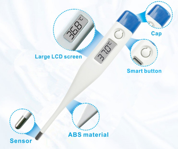 High sensitive Fast read Medical Digital Thermometer with certification