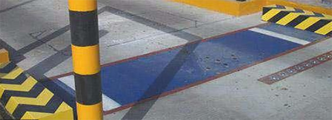 50T Framer Dynamic Axle Weighbridge Stainless Steel Plate