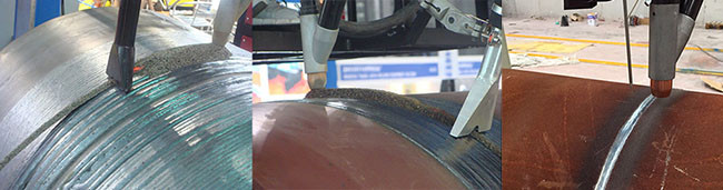 Automatic Pipe Butt Welding Column And Boom With 180° Rotation Manual Locking