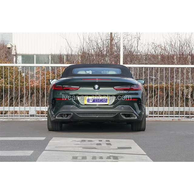 BMW 840i High Horsepower Rear Wheel Drive Convertible Sports Car with 360° Rear Camera