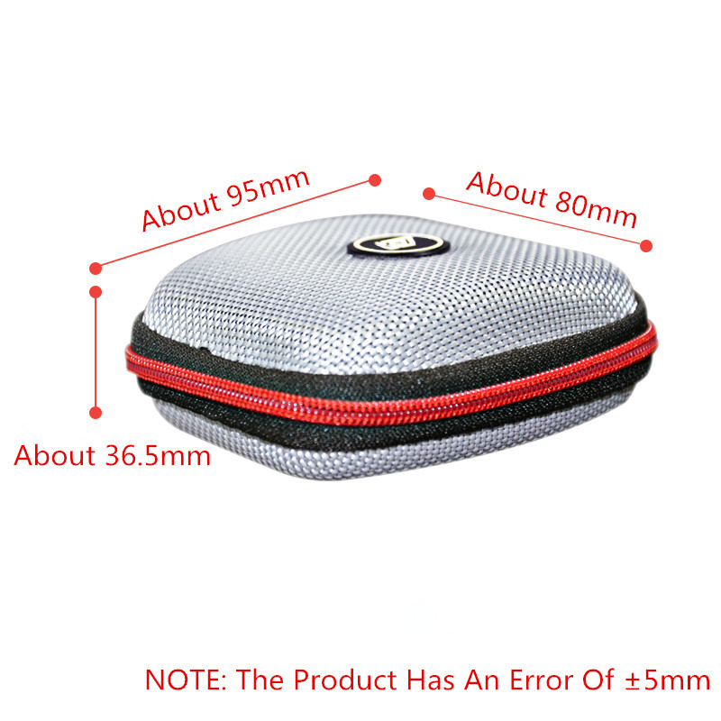 Earphone Compression EVA Zipper Case Anti Water Splash Offset printing