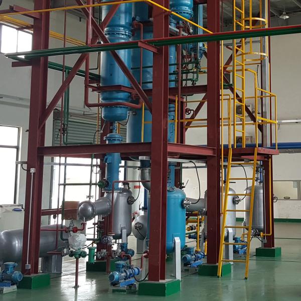 set up the production line waste lubricants engine oil recycle machine High