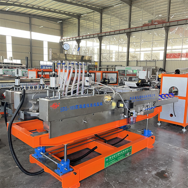 Drainage Manufacturing Double Wall Corrugated Water Making Price Extruder pipe production line