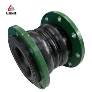 China DN15-DN4000 Double Sphere Flexible Rubber Joint With More Than 2000 Sets Of Different Types And Carbon Steel Galvanized Flange on sale